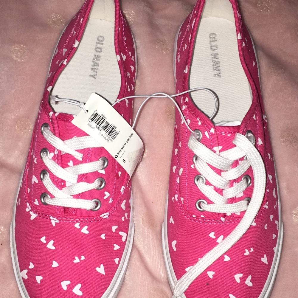 Old Navy pink sneakers
